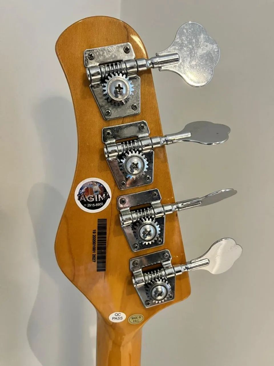 Jazz Bass Tagima TJB4 Classic  Sunburst  Brinde Hard Case - Foto 5