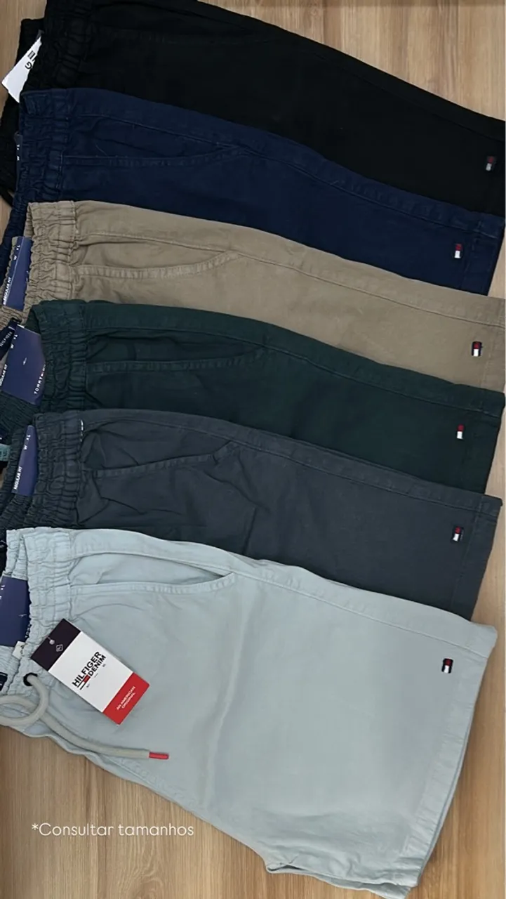 SHORT SARJA TOMMY - Diversas Cores