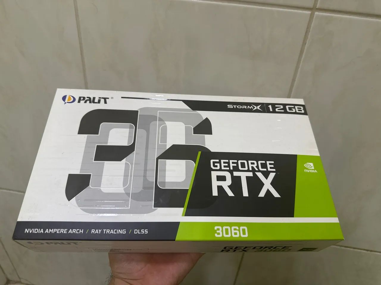 Placa de vídeo rtx 3060 12g stormx palit 