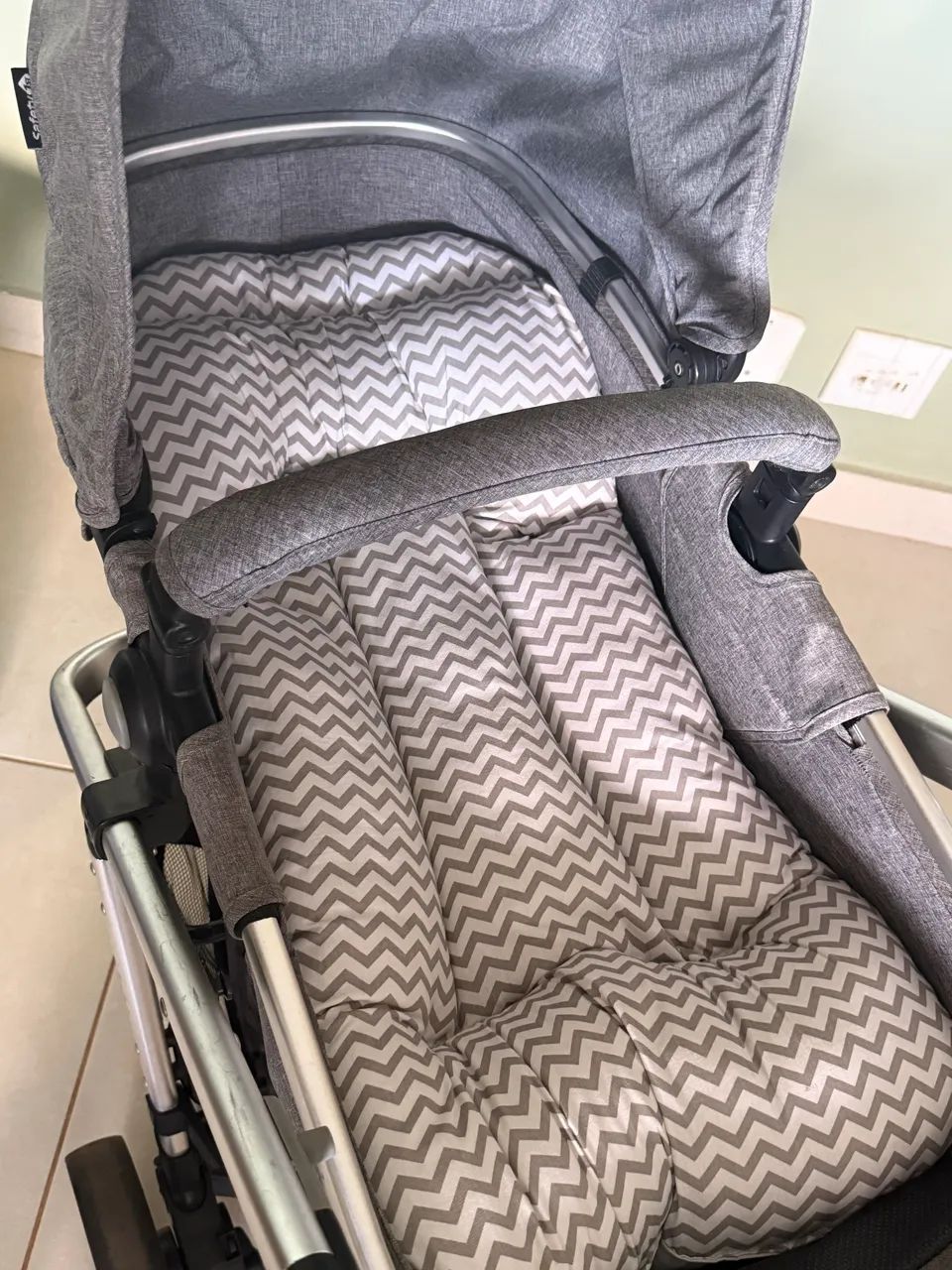 Carrinho + bebê conforto Safety Mobi 1st  - Foto 5