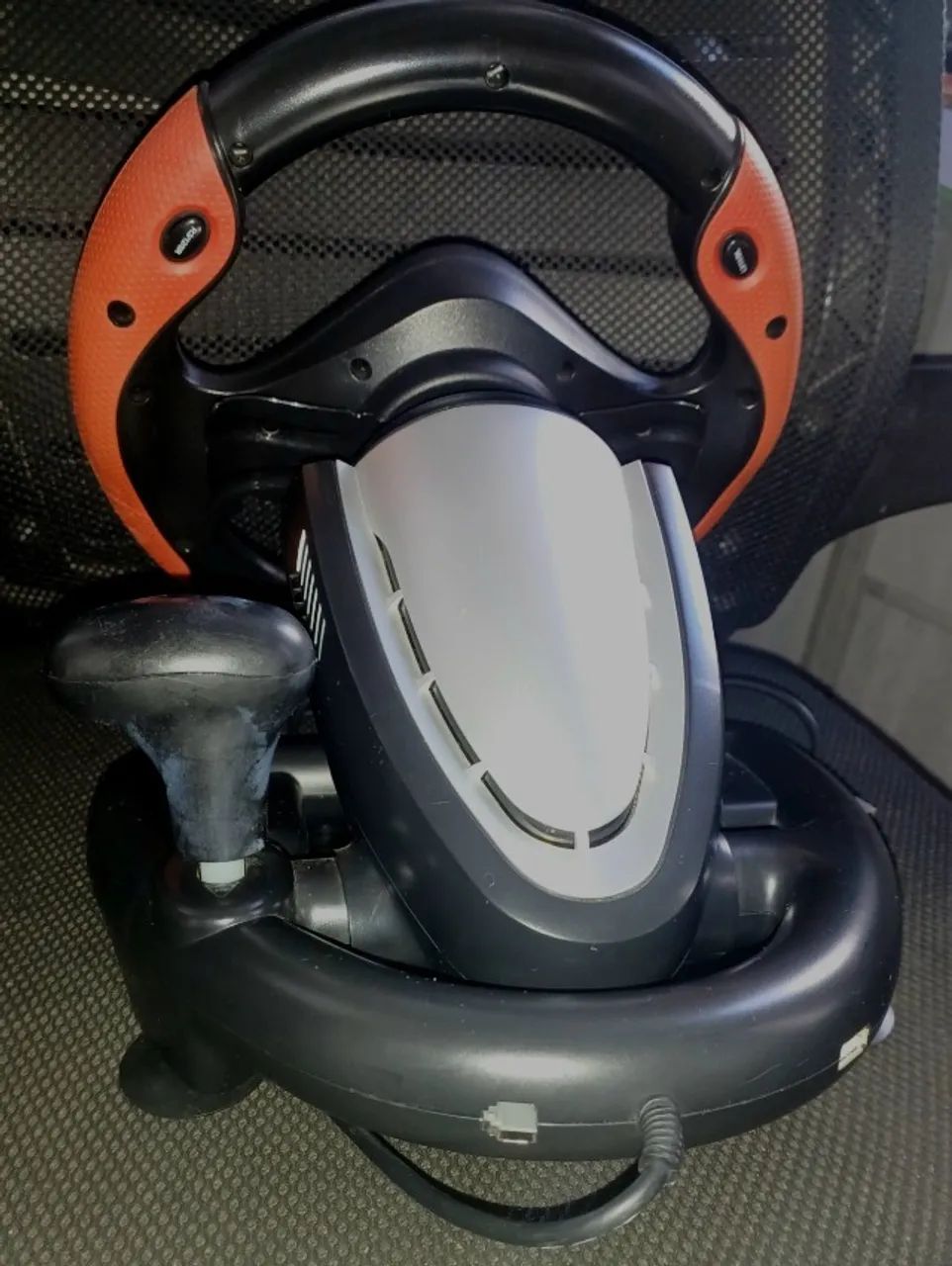 Volante Gamer Com Marcha e Pedal Multilaser JS087 - Foto 2
