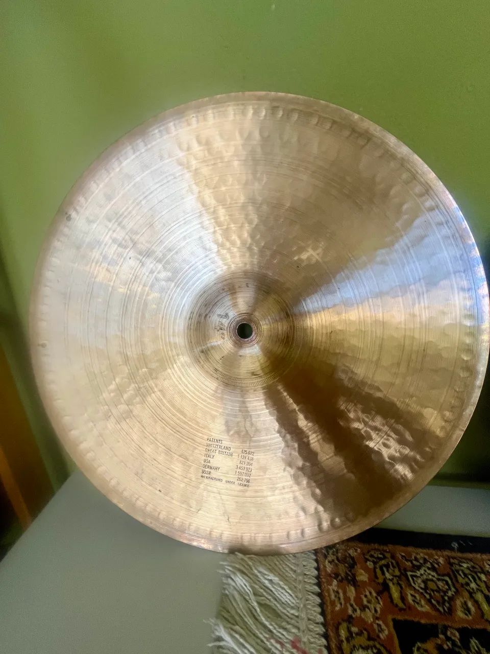 Paiste 2002 sound edge hi hat 14" vintage  - Foto 4