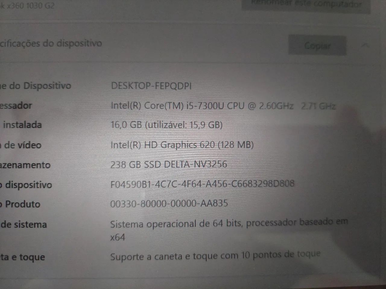 Notebook HP 2 em 1 X360 i5 16GB 256 Nvme - Foto 5