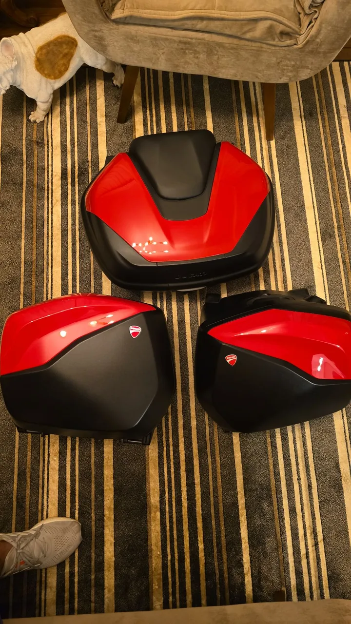Conjunto de Baús malas bauleto Ducati Multistrada