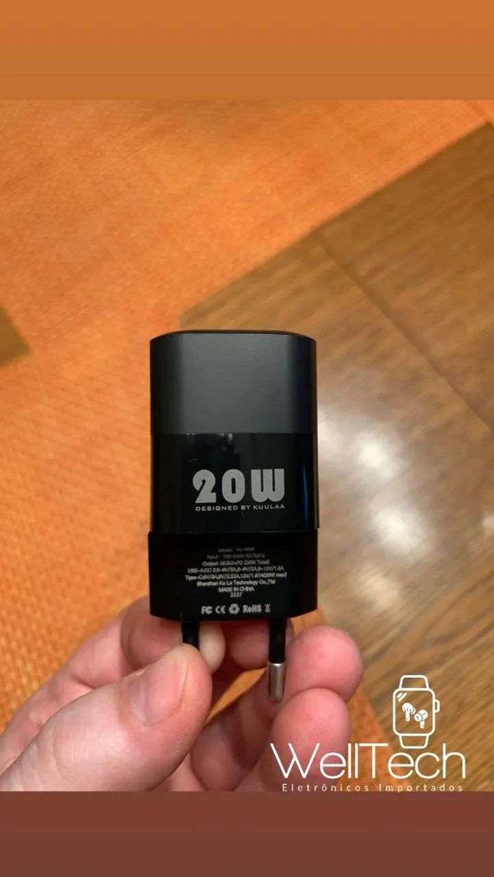 Carregador Turbo Kuulaa 20w - Foto 2