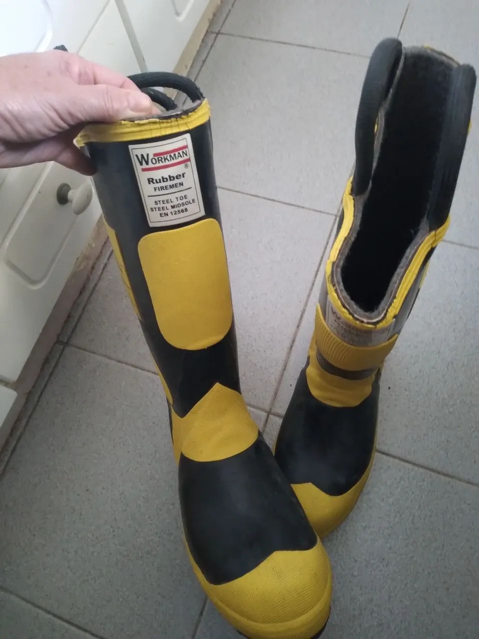 Bota de segurança para bombeiros  - Foto 5