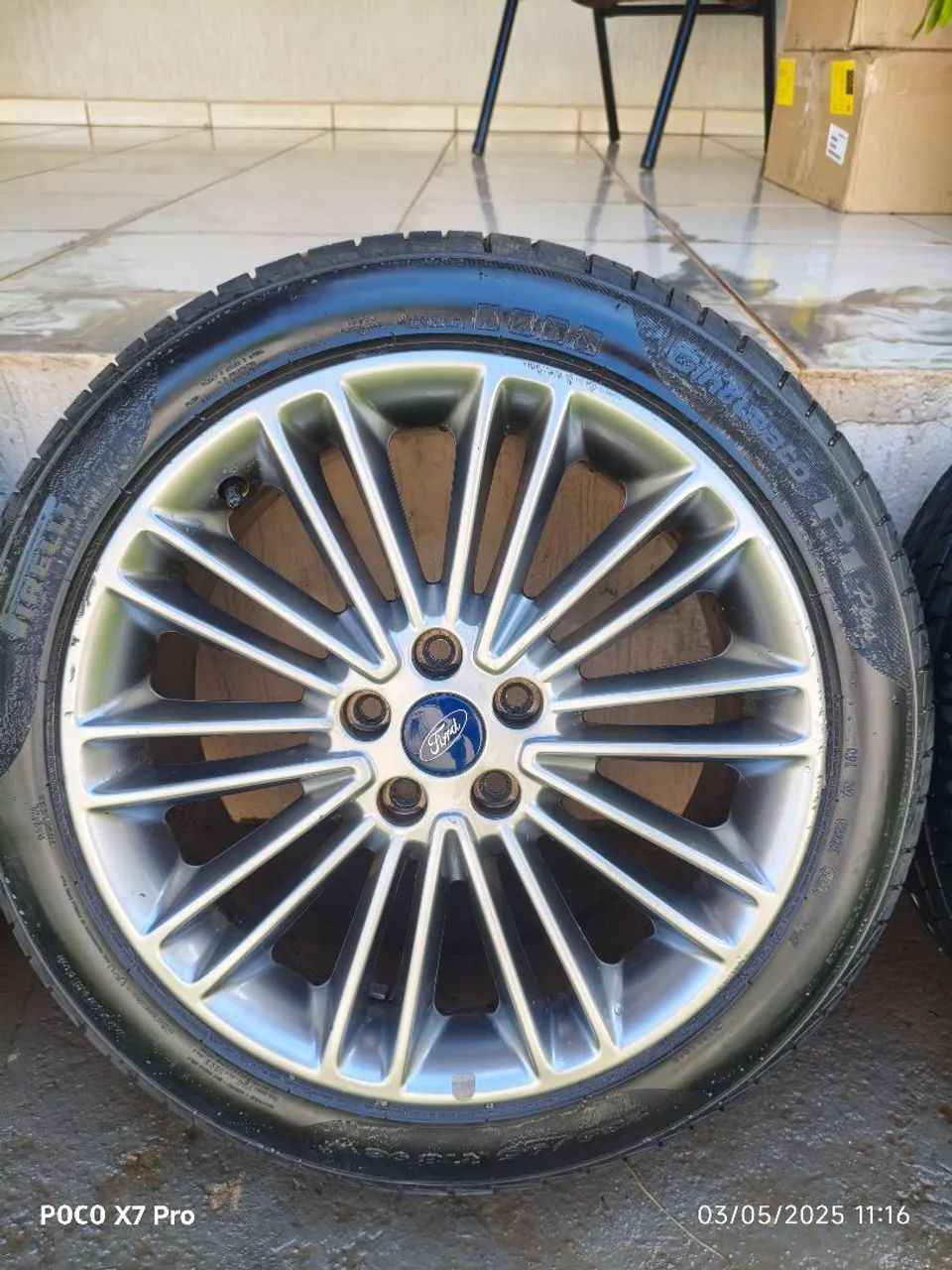 Rodas aro 18 pneus novos 