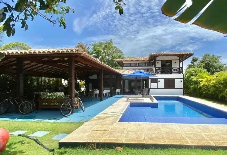 Casa para Venda em Mata de São João, Praia do Forte, 5 dormitórios, 5 suítes, 7 banheiros,