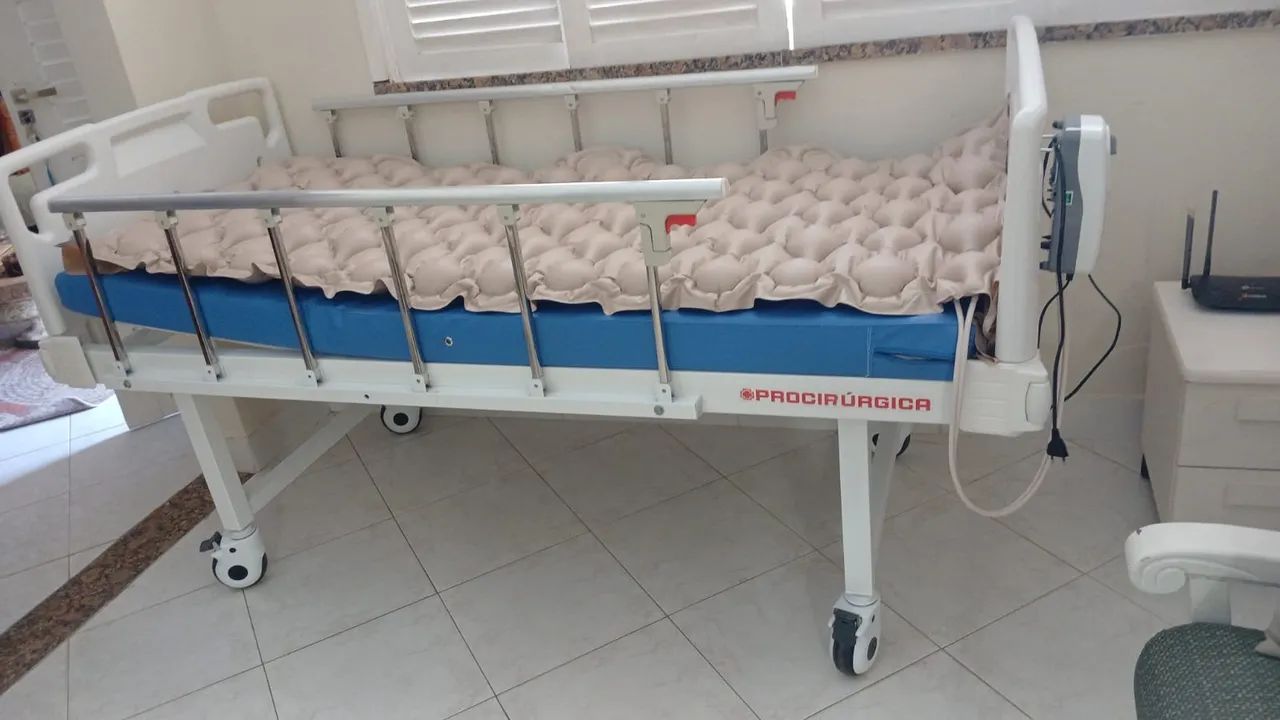 Cama hospitalar usada - Foto 4