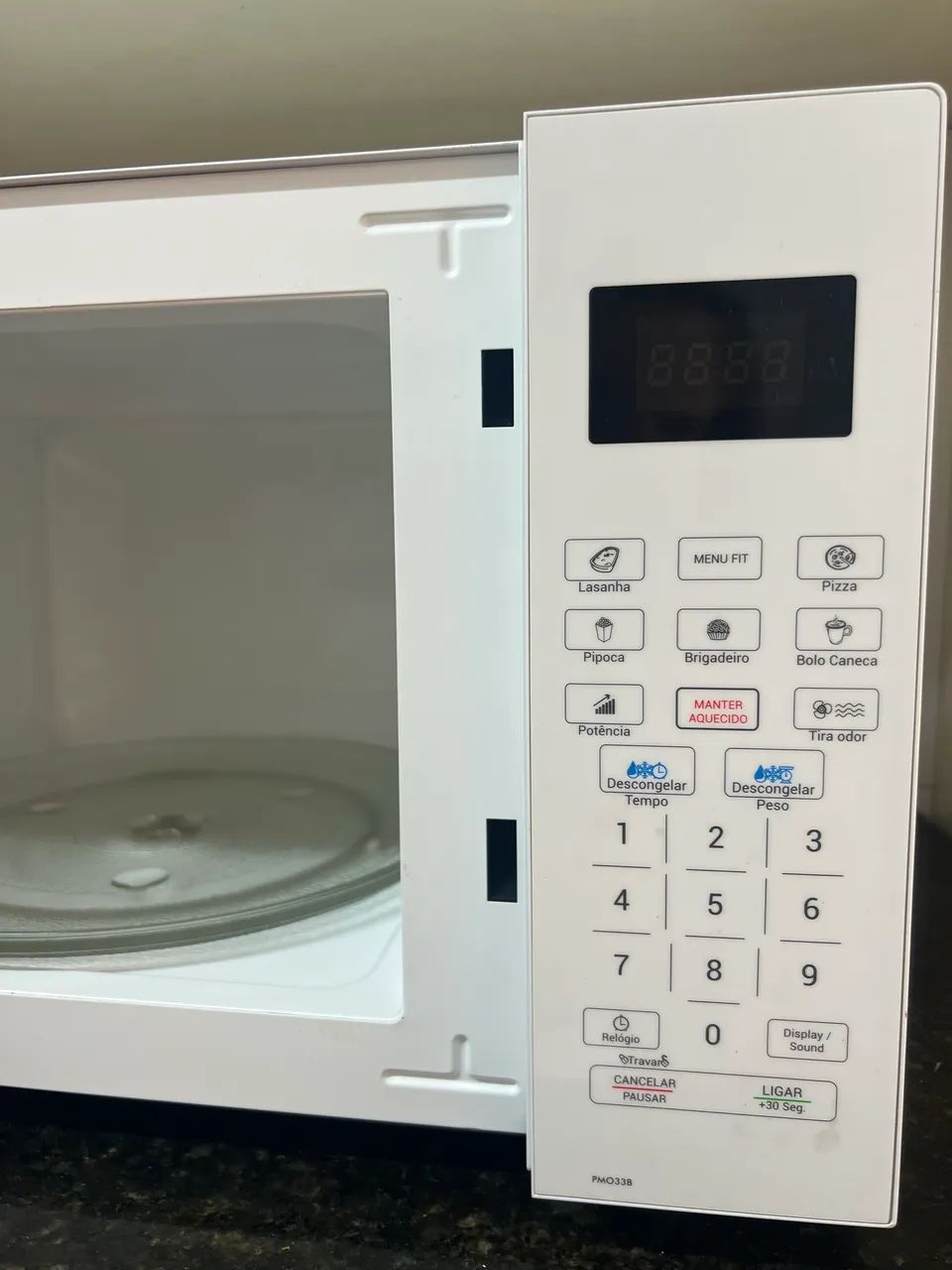 Micro-ondas Philco 32 Litros 120V Branco - Perfeito Estado - Foto 3