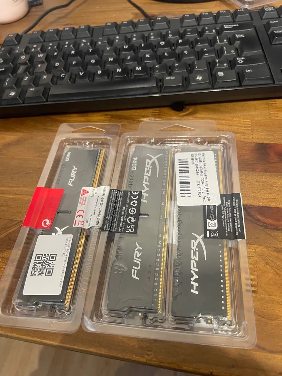 Memória RAM HyperX e Kingston Fury DDR4 - Foto 2