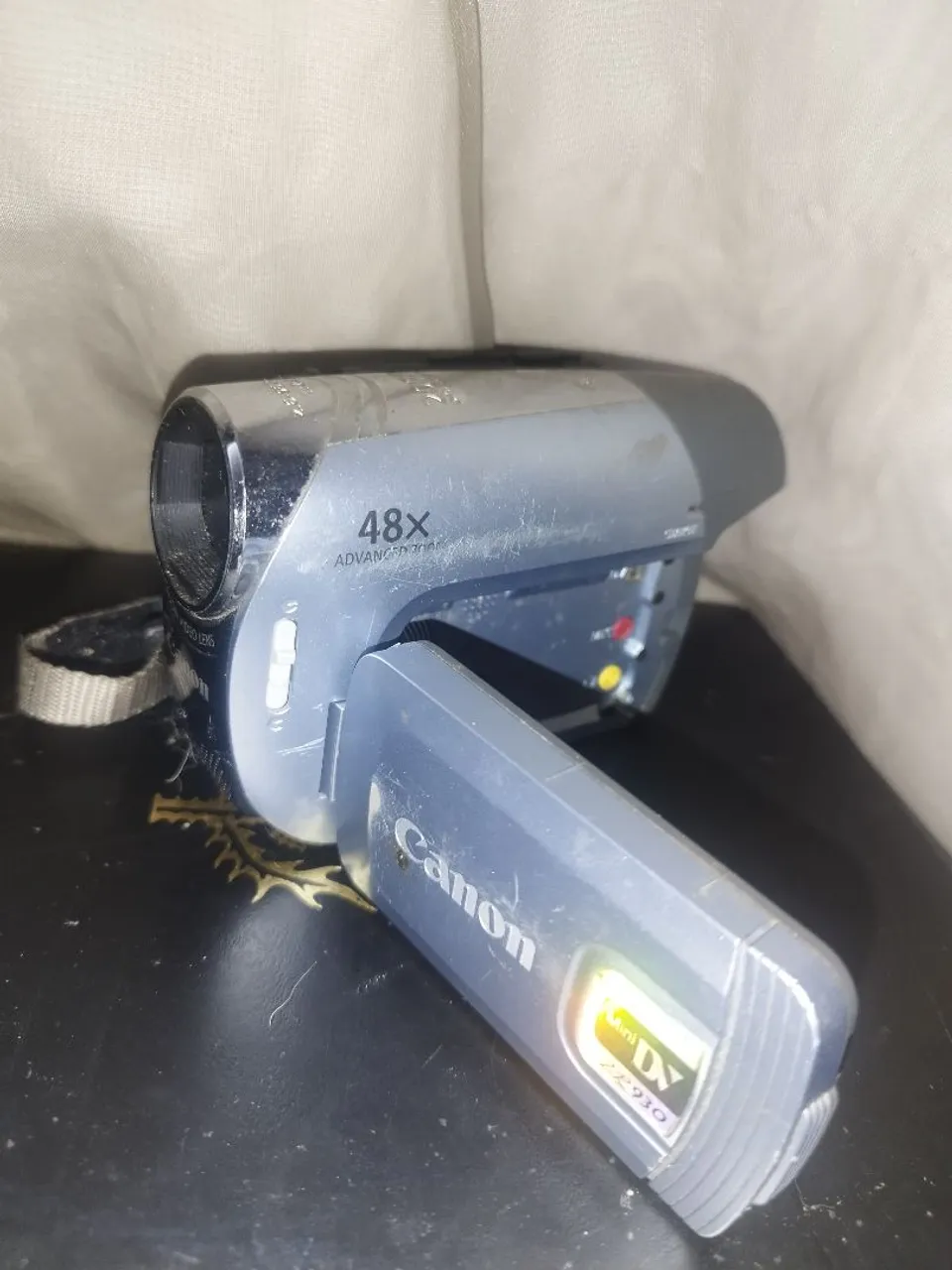 Filmadora Canon com Zoom 48x