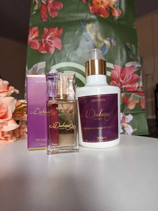 Kit Duchesse Secret Perfume e hidratante corporal feminino ODORATA  - Foto 2