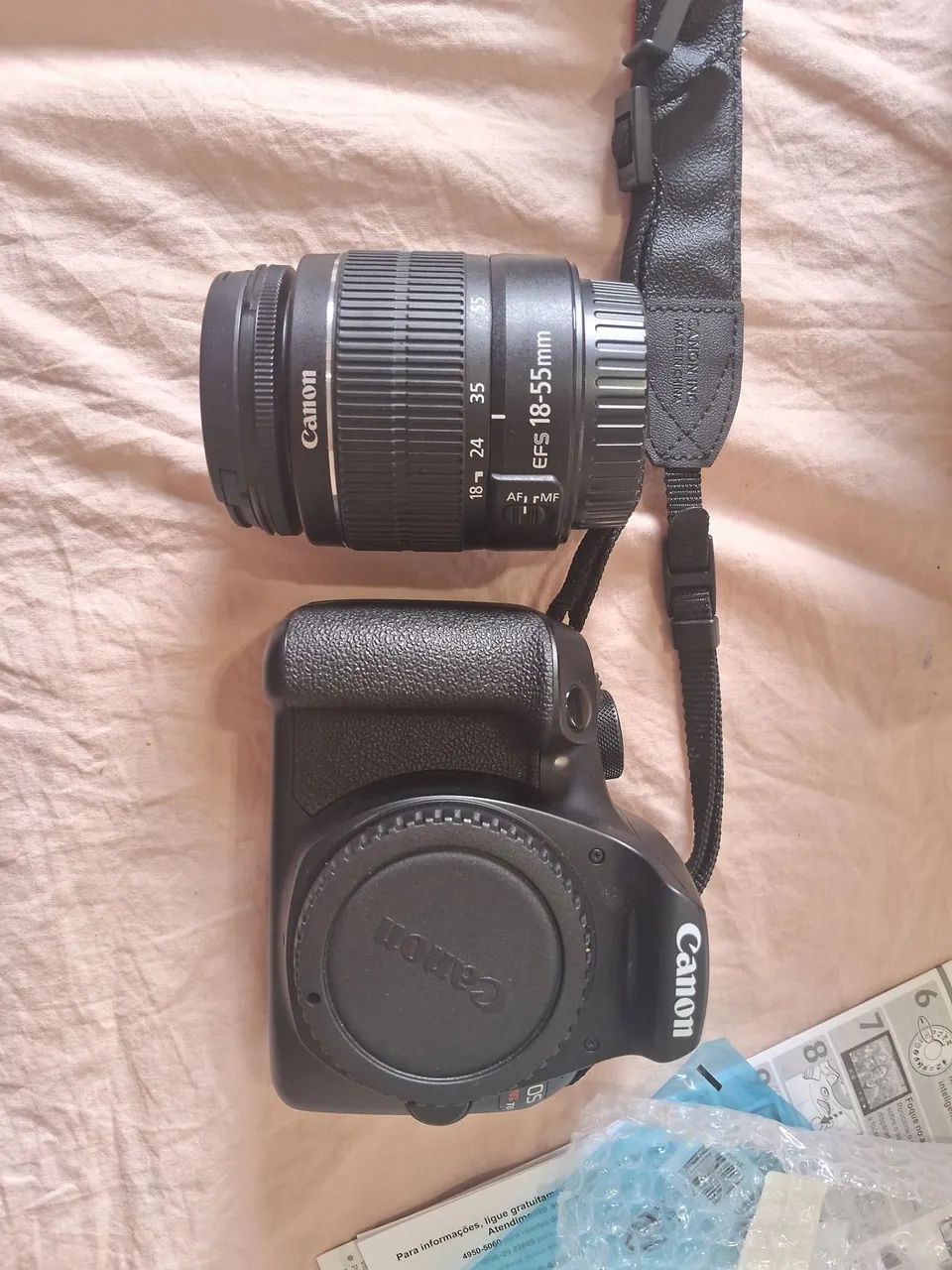 Câmera Canônica EOS Rebel T6