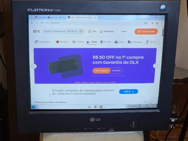Monitor CRT LG Flatron ez T710SH 17 Polegadas - Foto 2