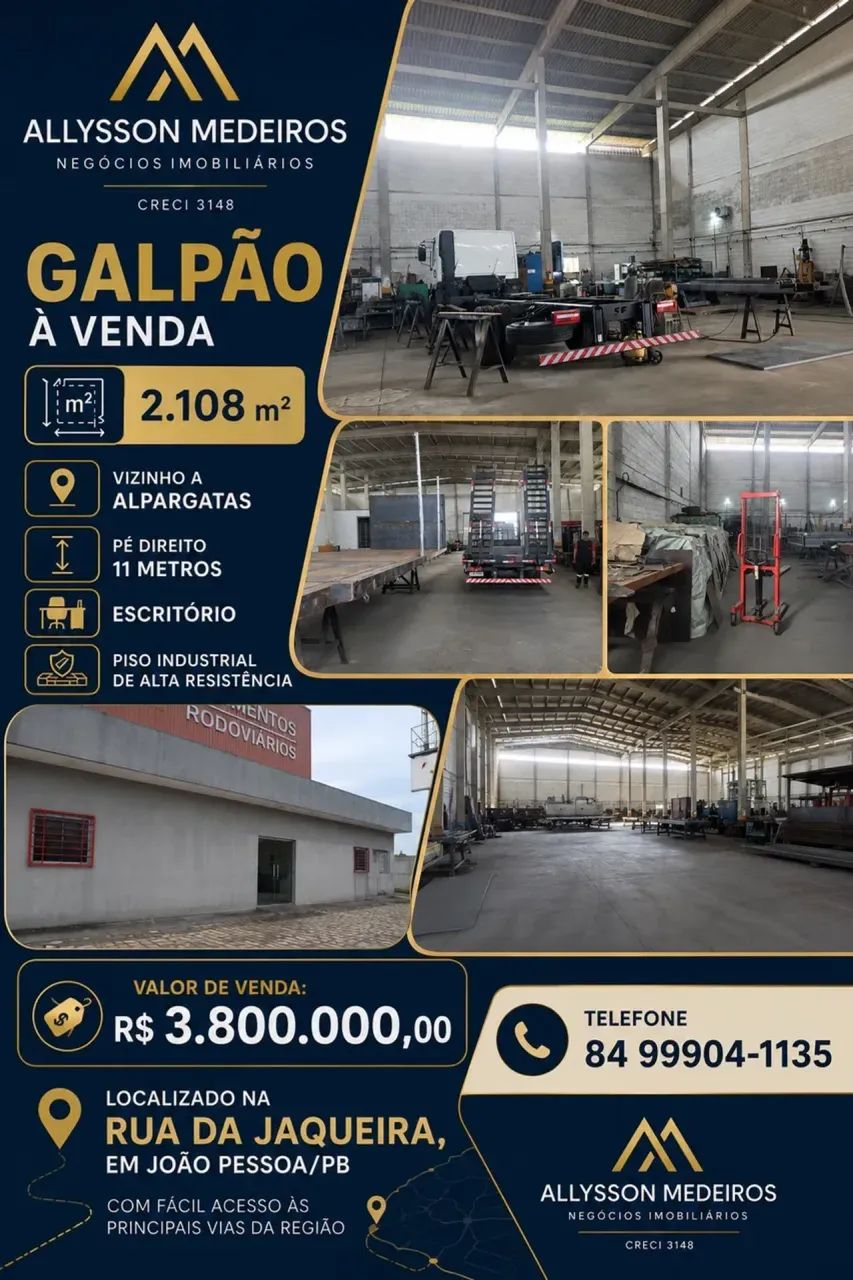 Galpão em João Pessoa - Foto 4
