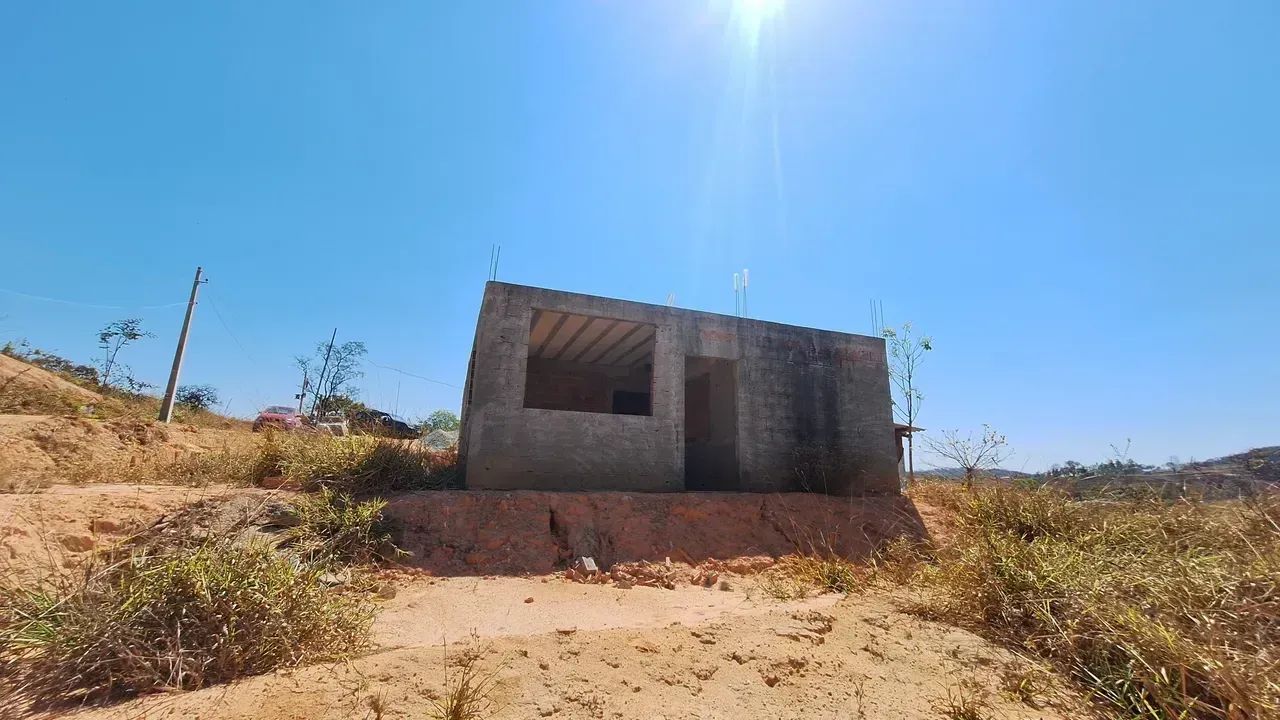 FAZENDINHA com Casa inacabada e lagoa, R$135.000,00 mais parcelas - Foto 2