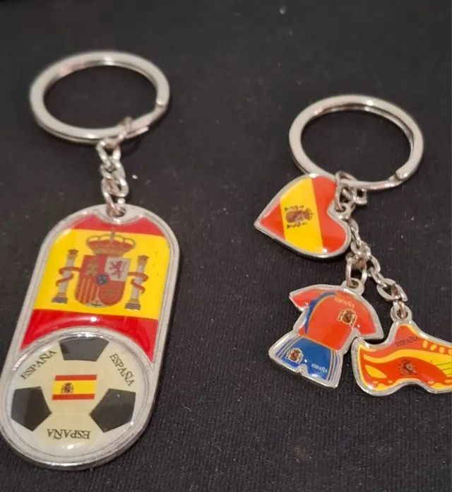 Chaveiros (2)  Espanha comemorativo copa do mundo  - Foto 4