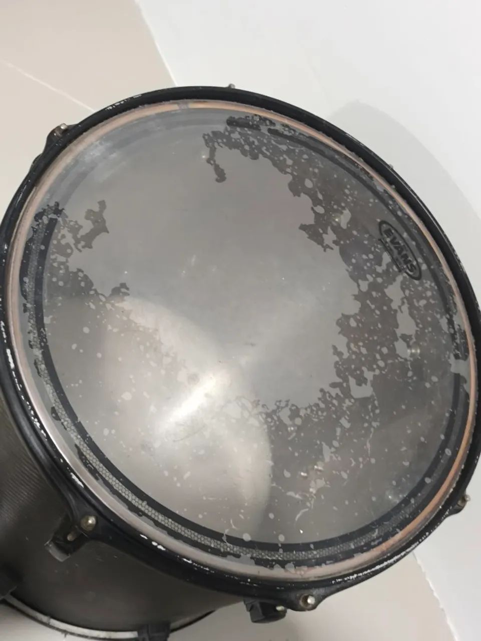 Surdo de bateria 16 polegadas avulso peles Evans usado  - Foto 2