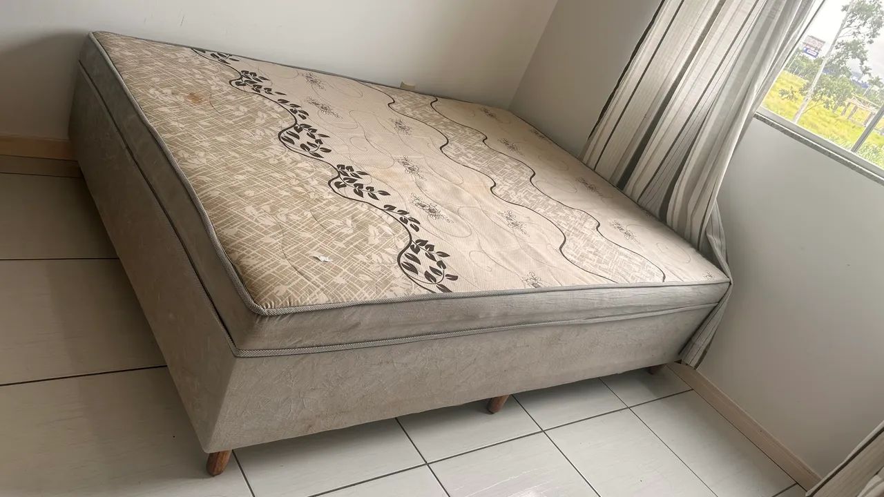 Cama box de  casal - Foto 2