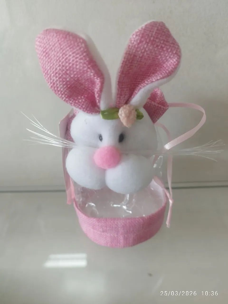 COELHO DE PELUCIA BOLSINHA - Foto 2