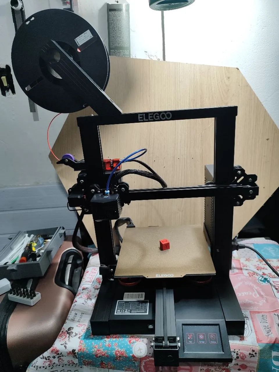 Impressora 3D Elegoo Neptune 2 REVISADA CALIBRADA EXCELENTE QUALIDADE com upgrades - Foto 2