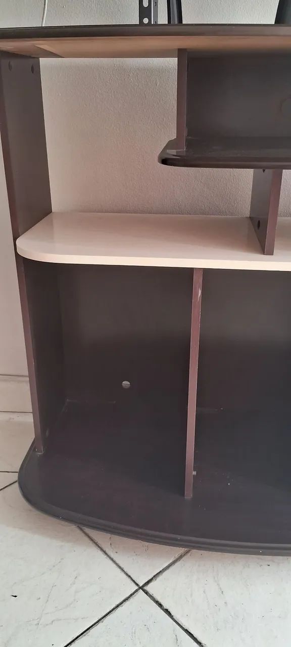 Rack preto e branco  - Foto 2