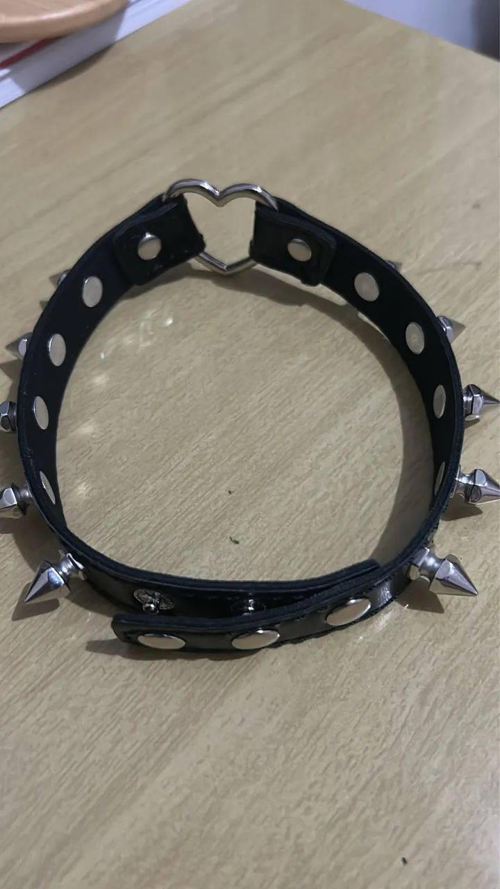 Choker em couro  - Foto 4