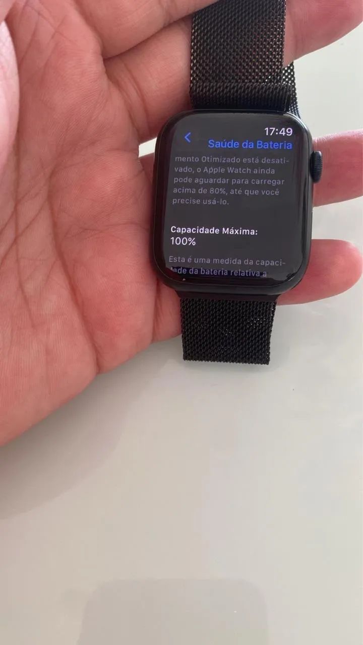 Apple Watch serie 9 bem conservado 