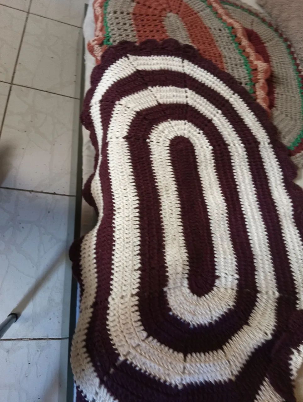 Tapetes de crochê 