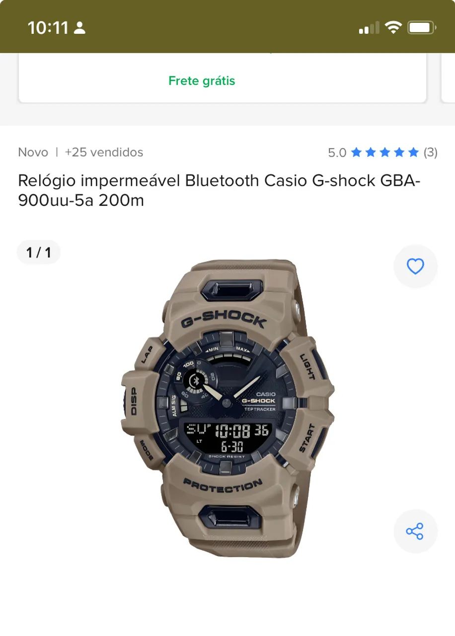 Relógio GShock