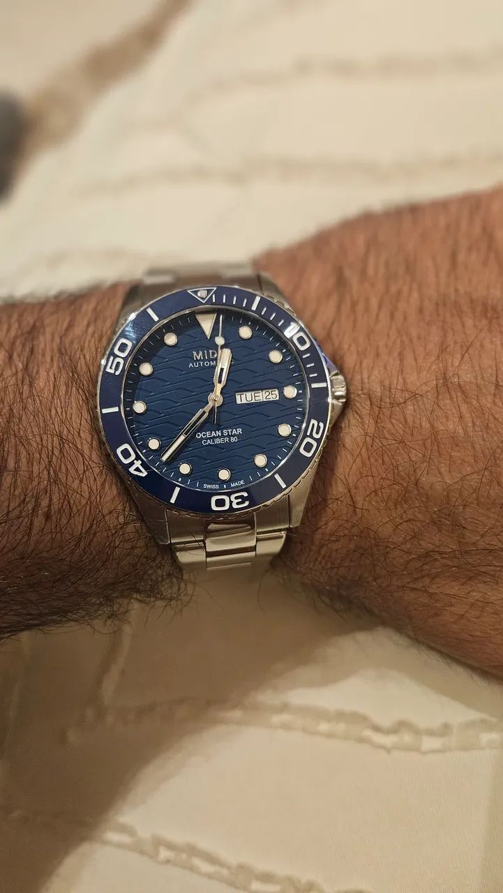 Relogio Mido Ocean Star 200c. Automático.  FULL SET. 