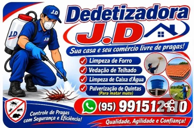Dedetização, em geral contra Pragas 