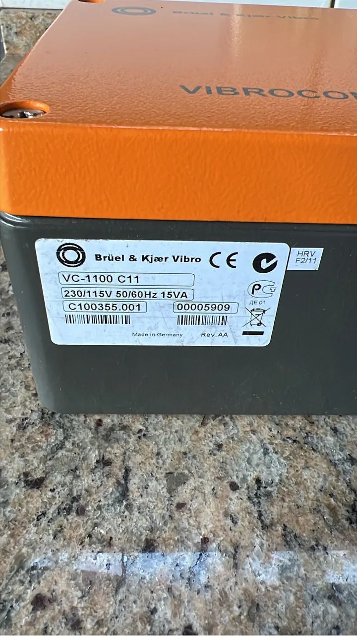 Data logger Sensor Vibração Vibrocontrol 1100 C11