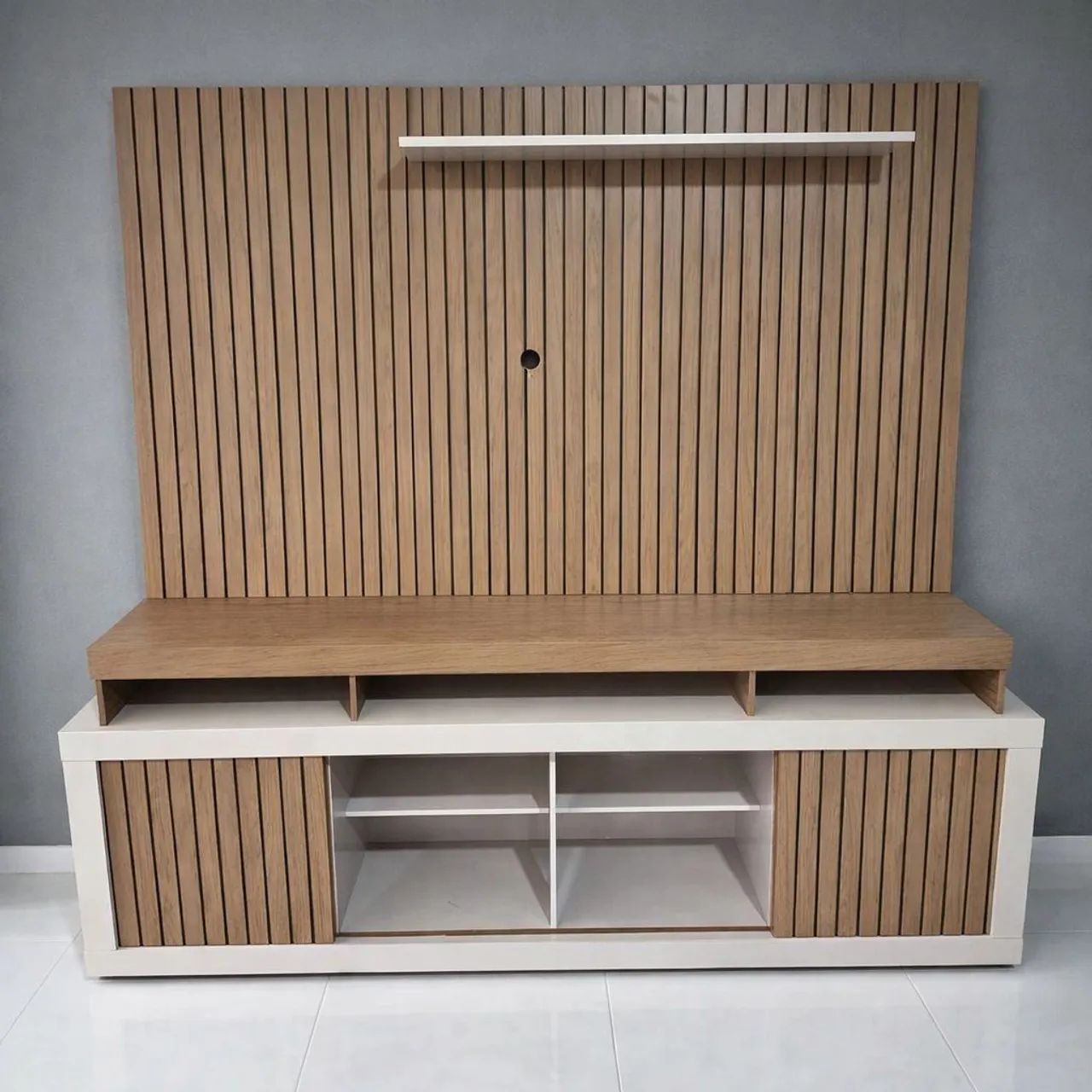 Rack e painel para tv de até 65 polegadas novo na embalagem 