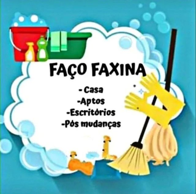 Faço faxina em casas apartamentos Valores a combinar