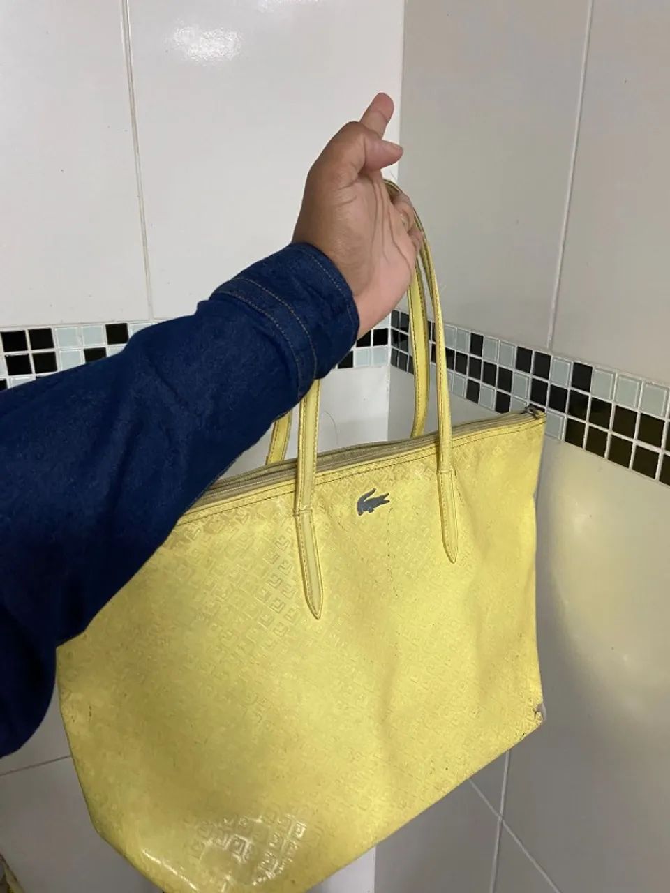 Bolsa original Lacoste feminina  - Foto 5