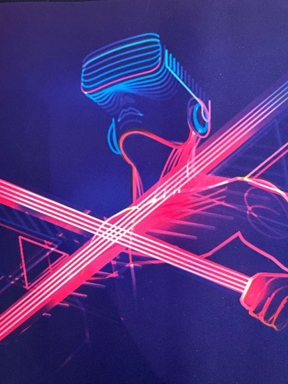 Mousepad Gamer Rise Mode Neon - Foto 2