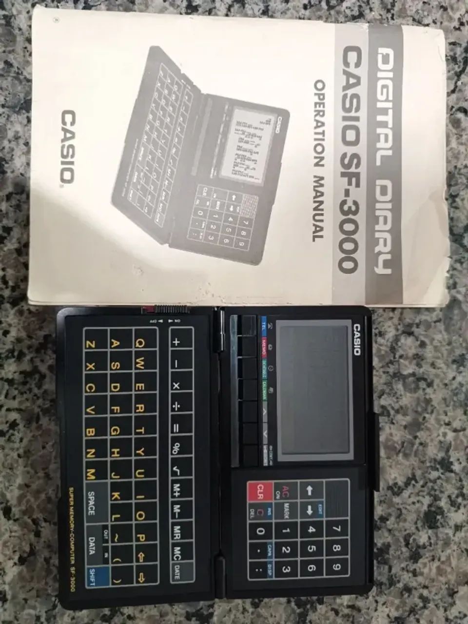 Agenda Eletrônica Casio SF-3000 Digital Diary - Foto 2