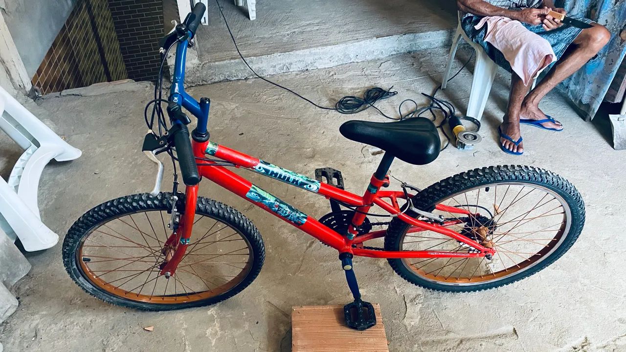 Vendo bike aro 24 muito conservada  - Foto 4