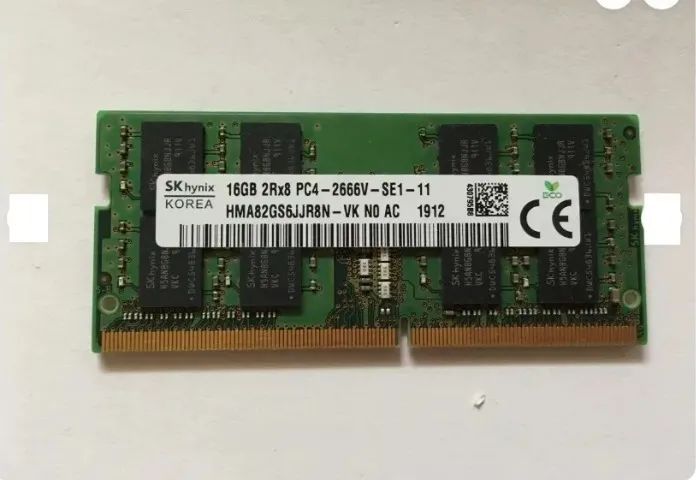 Memória Sk Hynix 16gb Ddr4 2666mhz Pc4 2rx8 - Memória RAM - Jardim