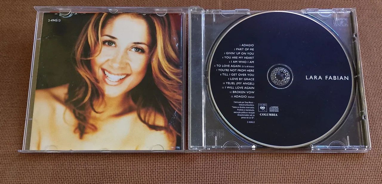 Cd Lara Fabian - Adagio/2000/Ed. Nacional/Excelente  - Foto 2