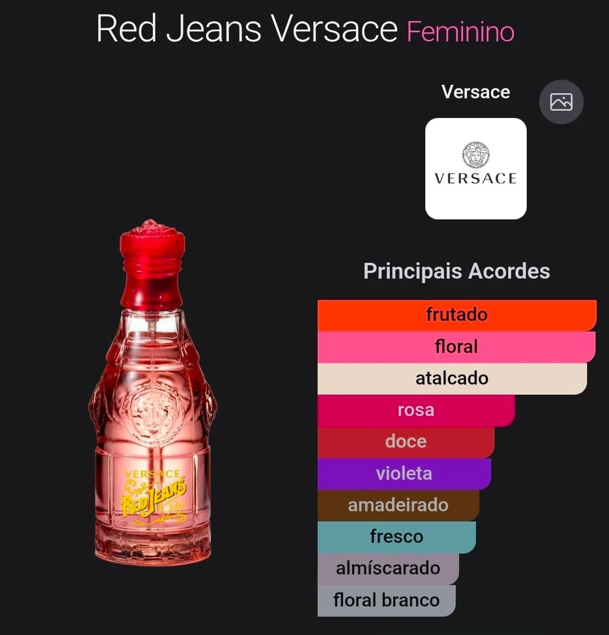 PERFUME VERSACE RED JEANS ORIGINAL - Foto 3