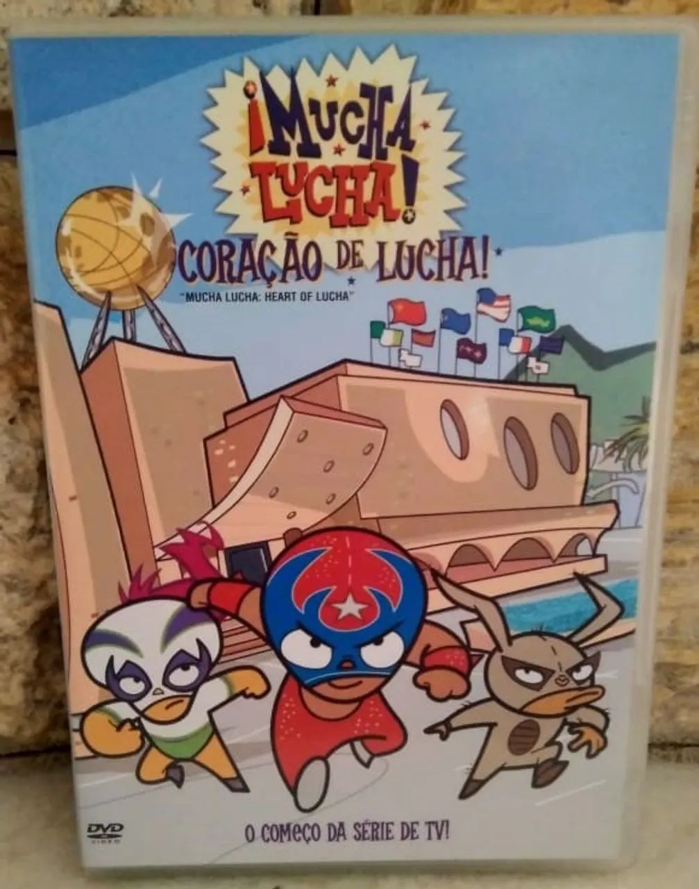 Mucha Lucha coração de lucha