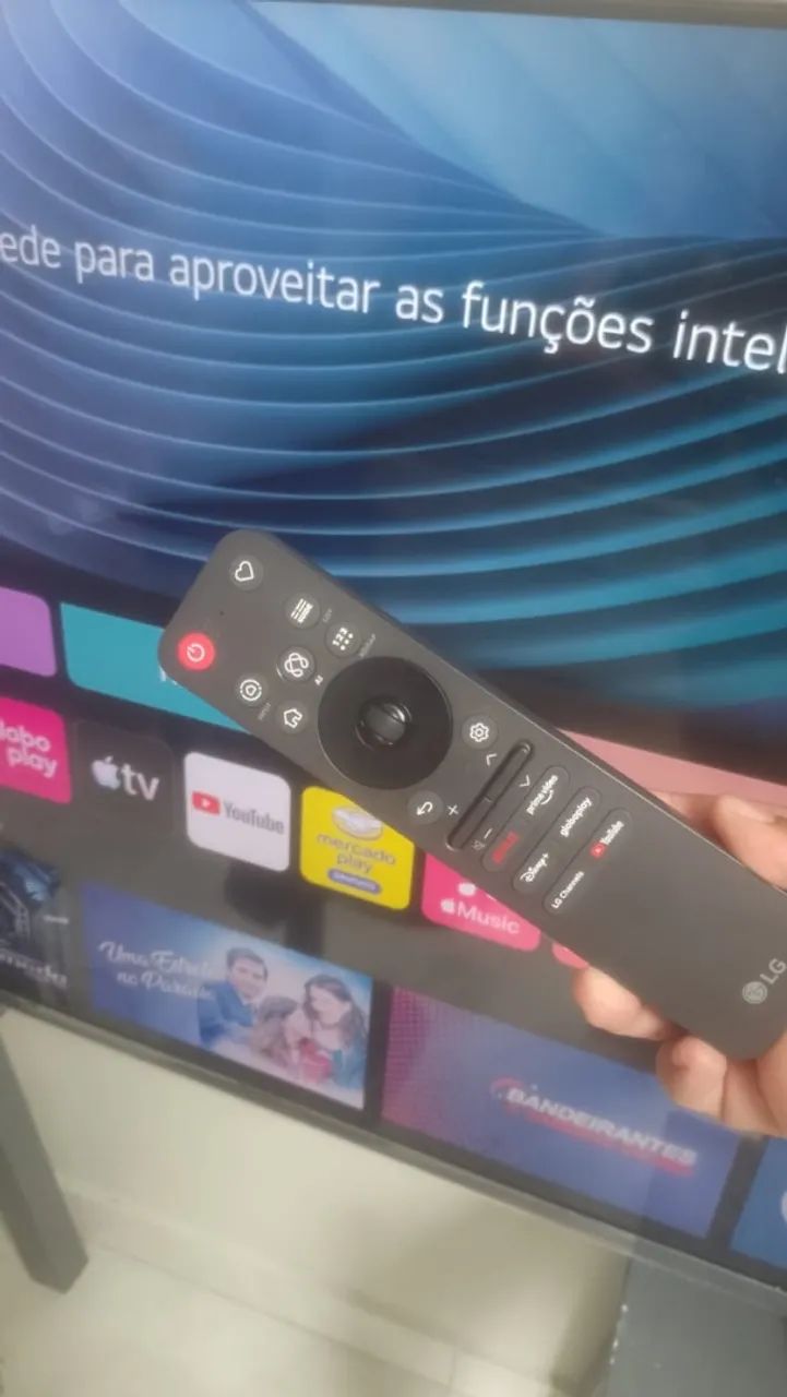 Vendo TV Smart 50 polegadas LG 4K Qled  - Foto 2