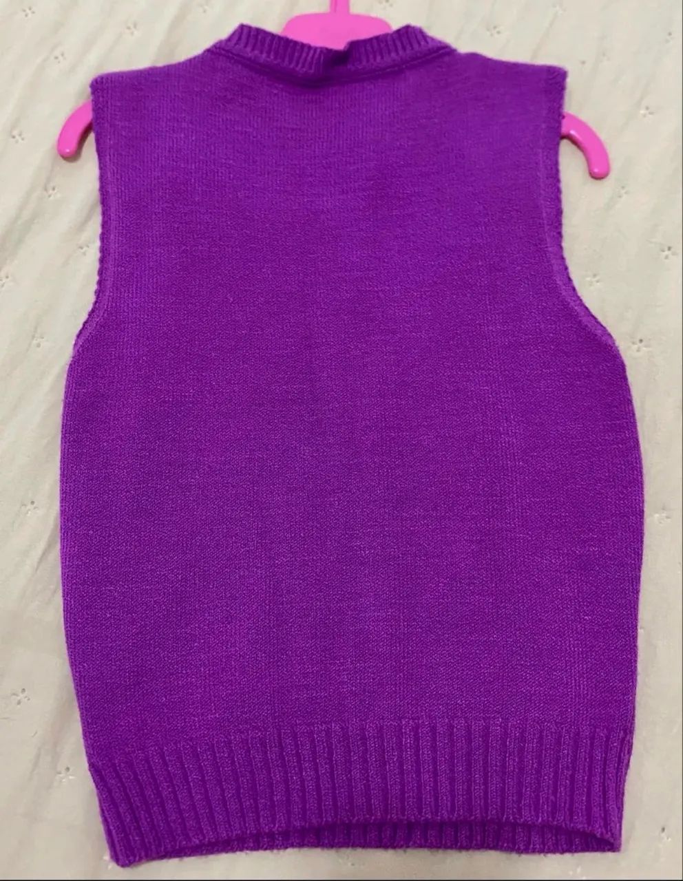 Blusa roxa- Tamanho P  - Foto 4