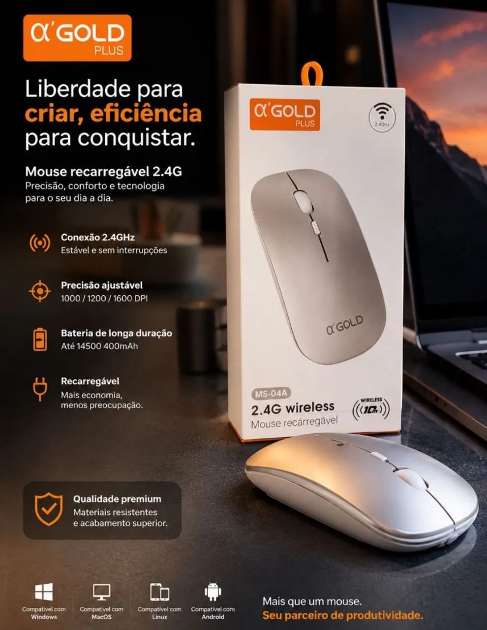 Mouse sem fio 