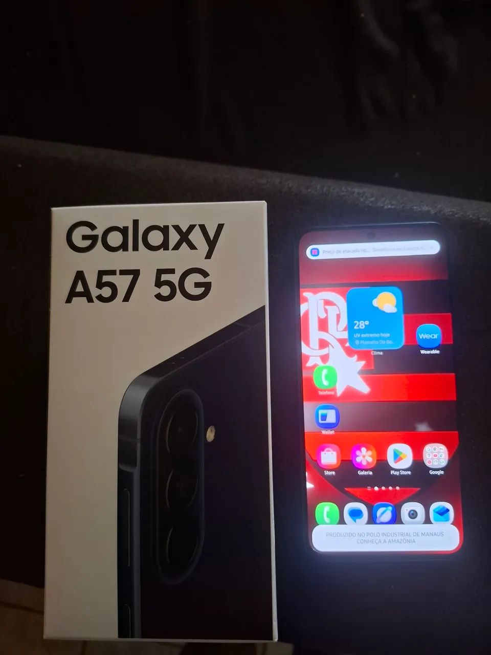 Samsung galax A57 128gb 8ram gb azul - Foto 2