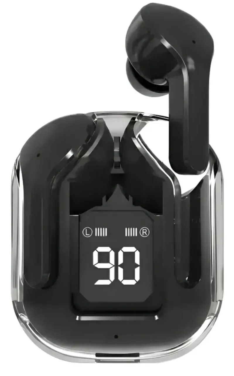 FONE DE OUVIDO BLUETOOTH TWS COM VISOR DIGITAL - R$ 45,00 - Foto 4