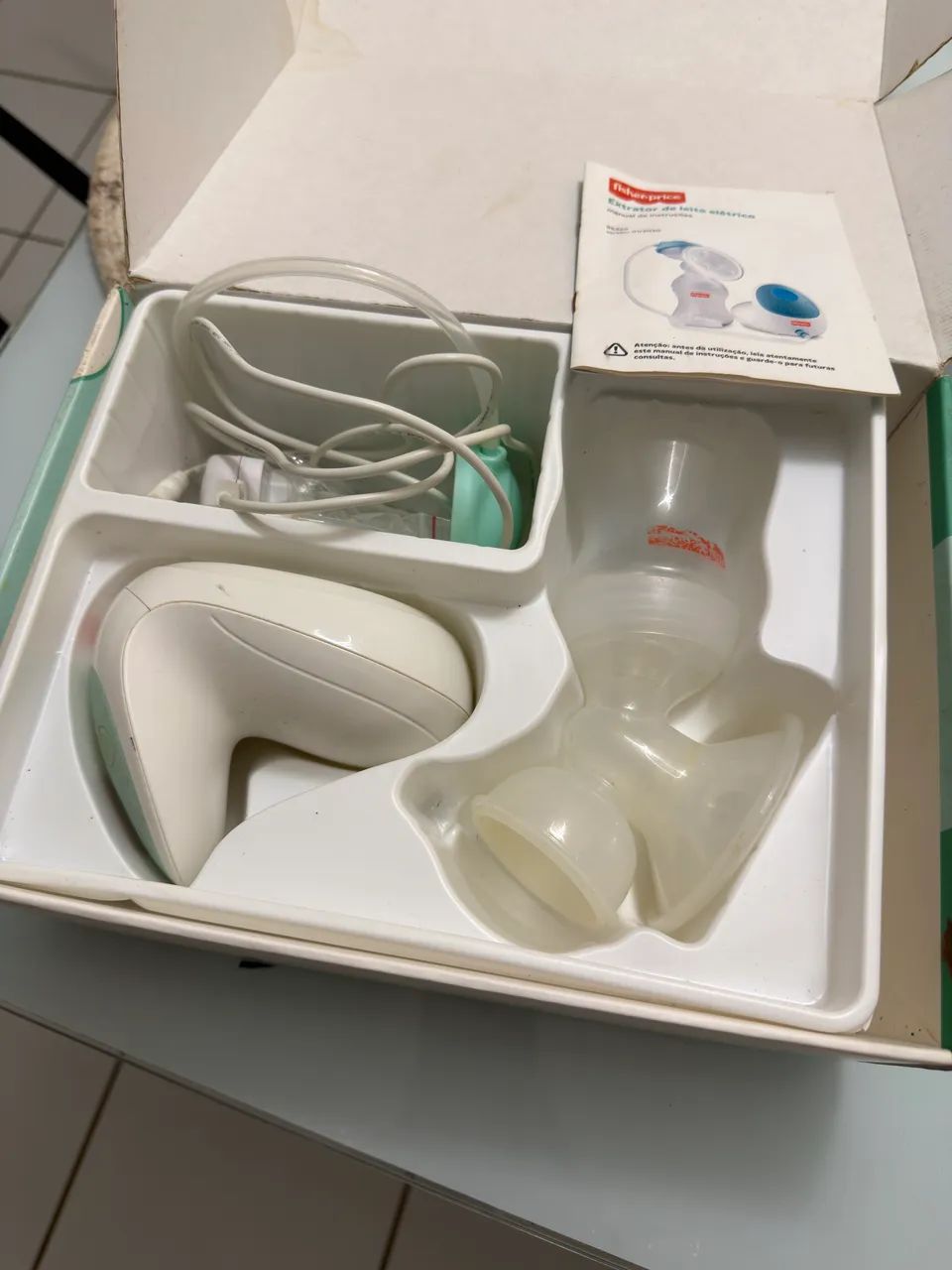 Extrator de leite elétrico Fisher Price - Foto 3